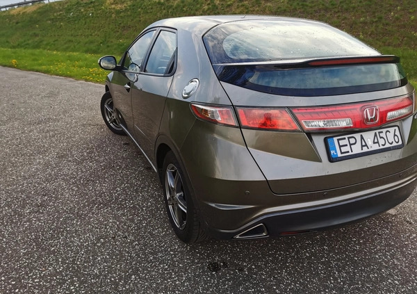 Honda Civic cena 25990 przebieg: 140000, rok produkcji 2009 z Krzanowice małe 154